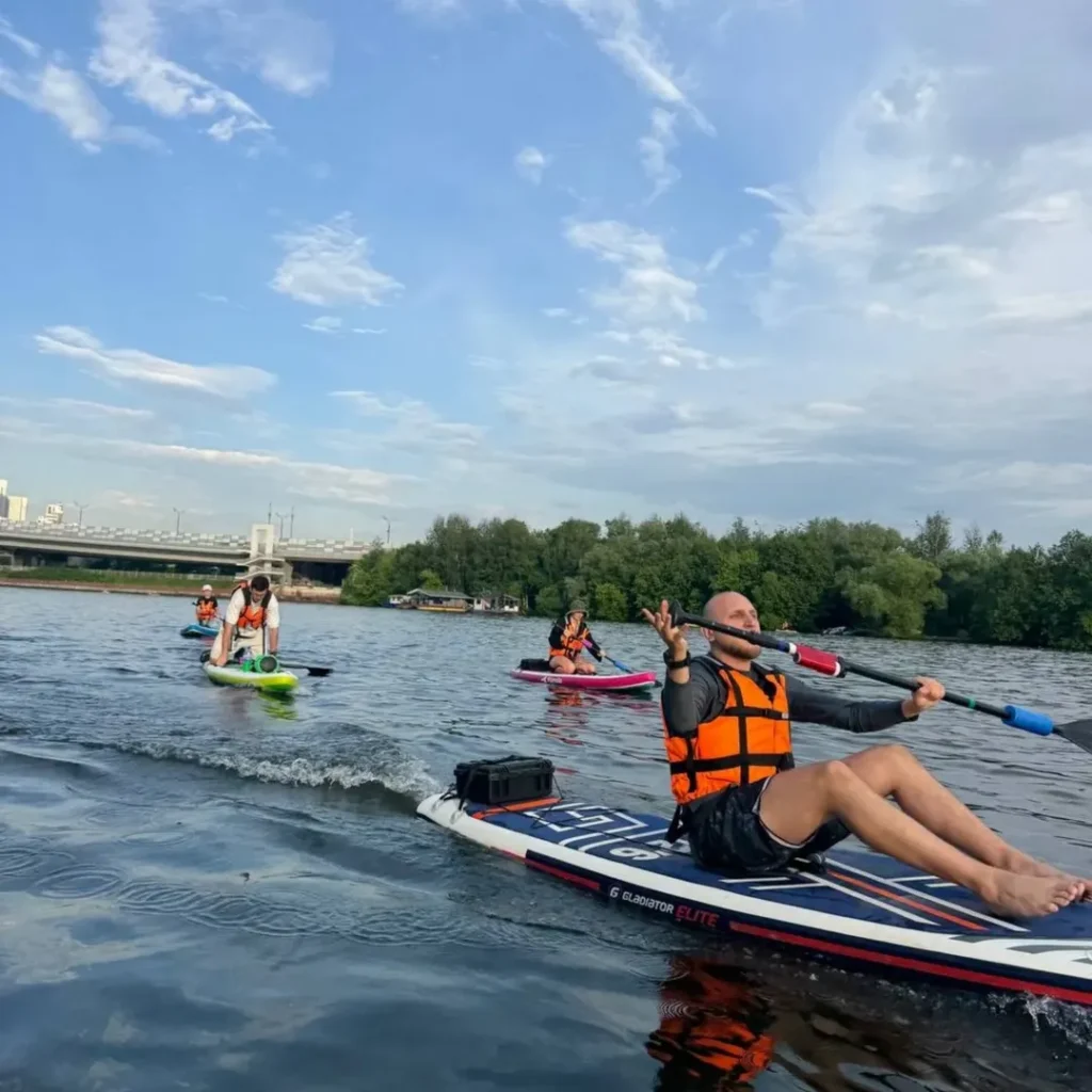 Широкое фото с SUP-маршрута