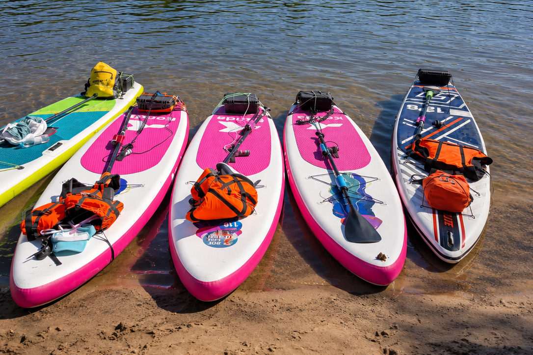 Электро-SUP доска SUPBOARD RENT на воде